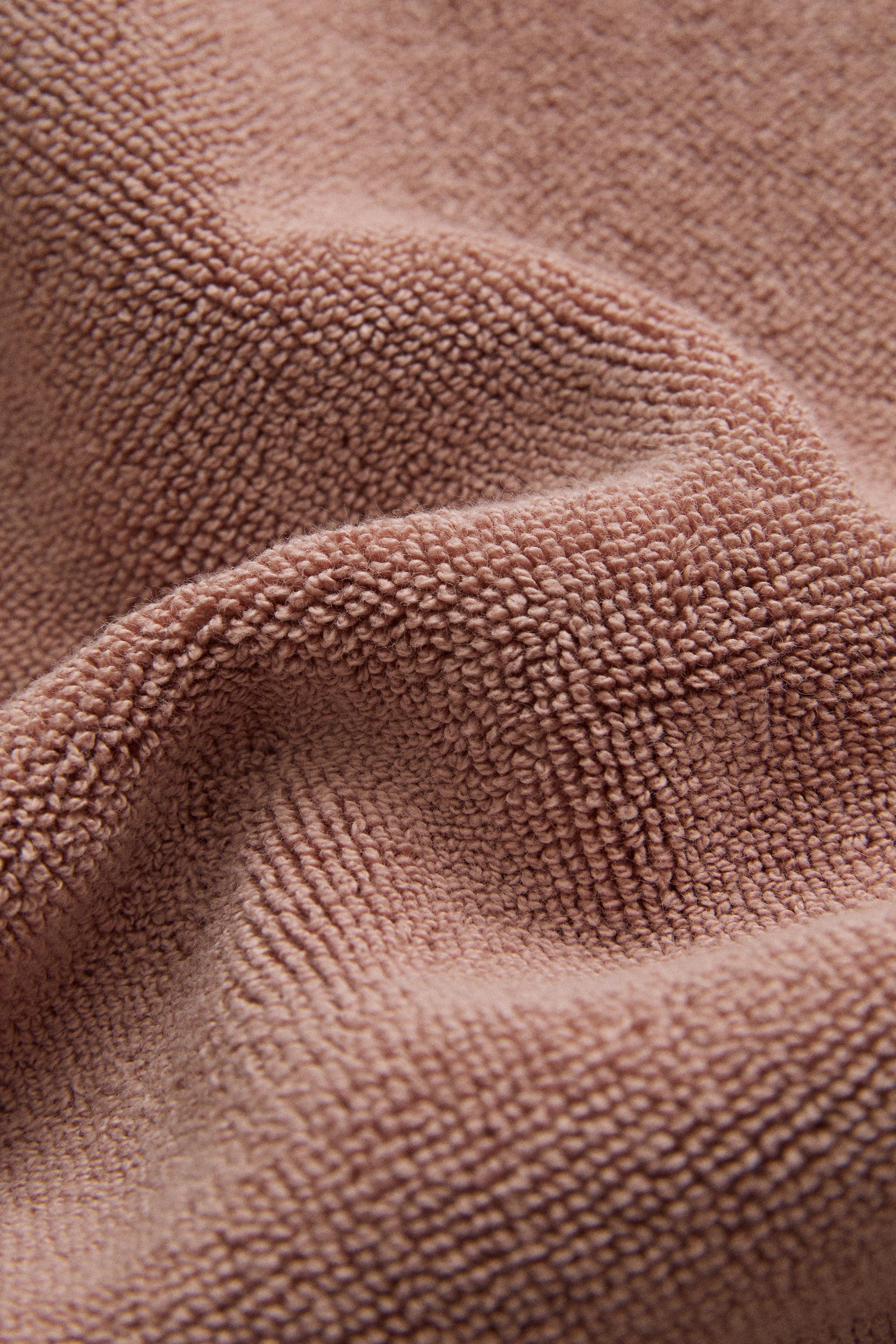 OVERLOCK COTTON BATH MAT